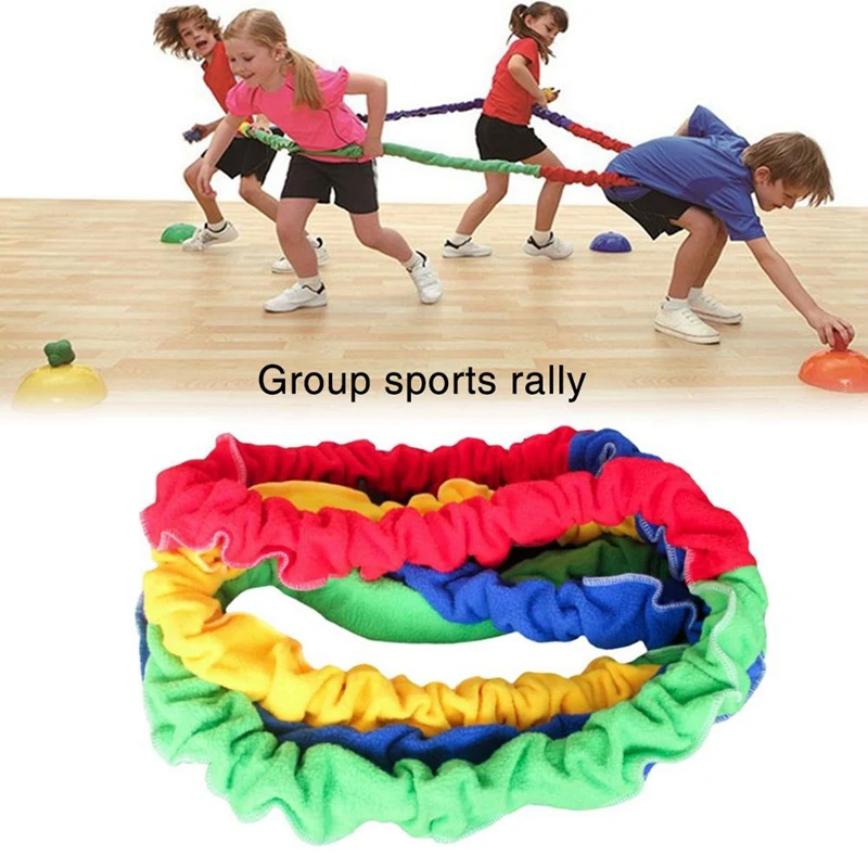 4 метра уличная эластичная лента для игры в шерстяная кооперативная