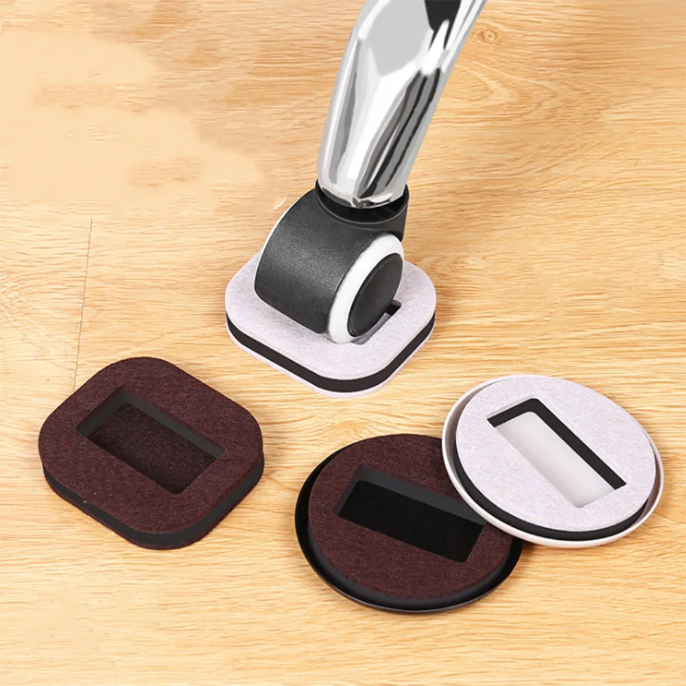 

Chair Leg Protectors Fixed Foot Pad Silicone Pads Anti-Slip Pad Wheel Floor Protectors For Chair Legs Chair Leg Protectors
