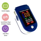 Пульсоксиметр на кончик пальца с ремешком, цифровой светодиодный прибор для измерения пульса и уровня кислорода в крови, SPO2 PR, забота о здоровье
