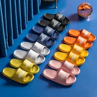 women thick platform slippers summer beach eva soft sole slide sandals leisure men ladies indoor bathroom anti slip shoes