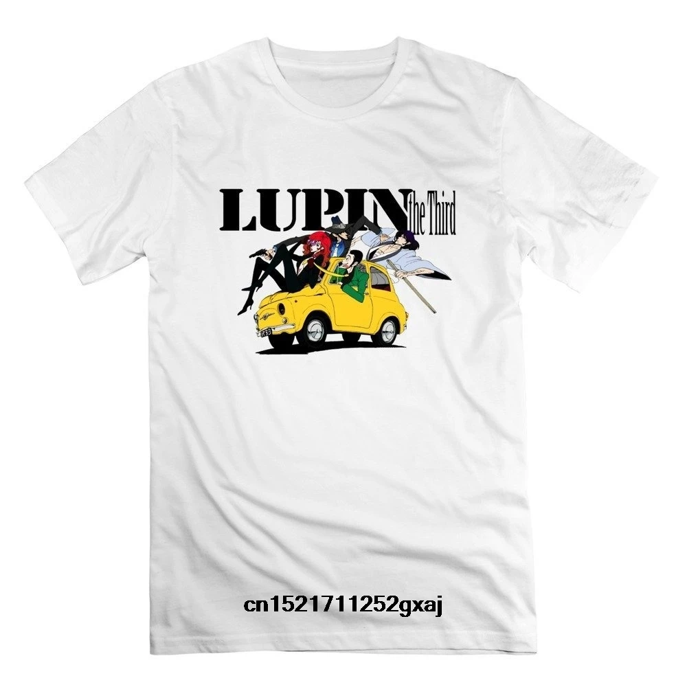 Мужская футболка для взрослых Lupin Iii футболки с круглым вырезом забавная новинка