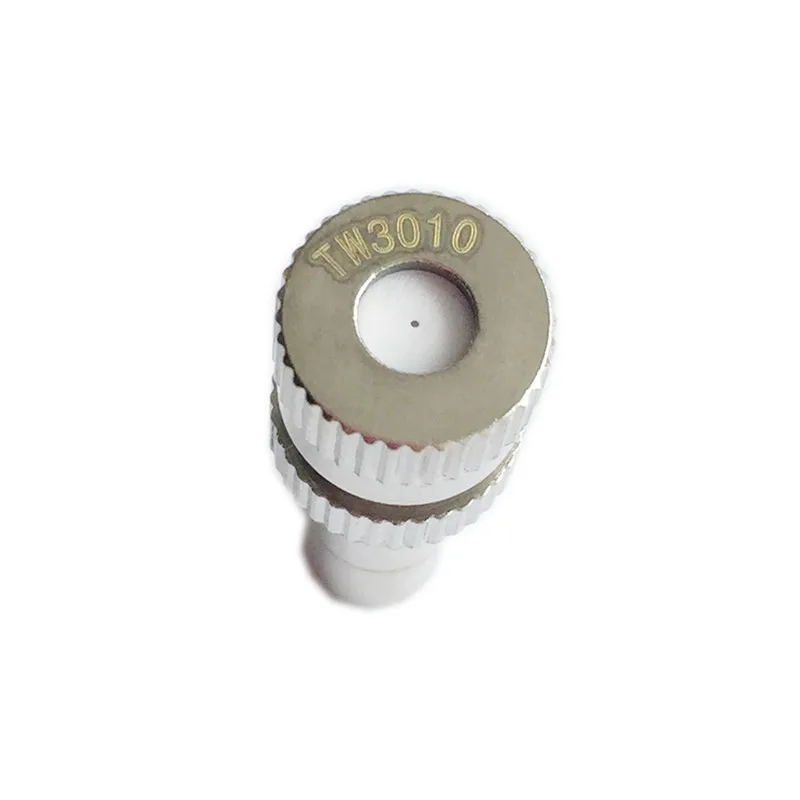0.3mm orifice S258 БЫСТРОРАЗЪЕМНАЯ Соединительная насадка низкого давления 0,15-0,6 мм распылитель для запотевания садовый разбрызгиватель охлаждающий опрыскиватель с фильтром 20 шт - Цвет: 0.3mm orifice
