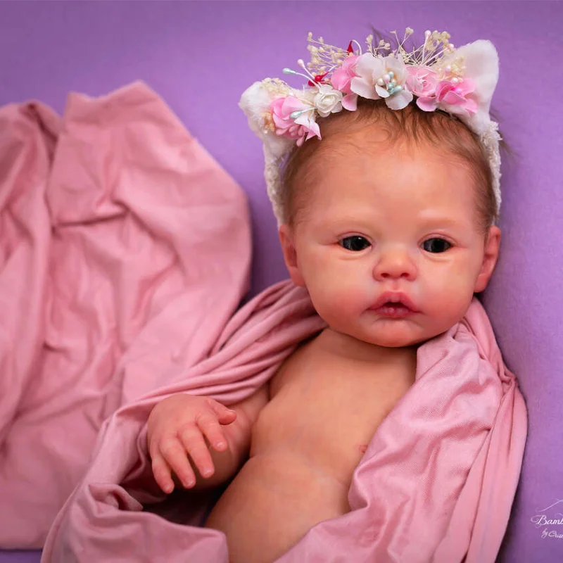 17inch Premie Size Reborn Meadow Doll Kit With Name on Neck 