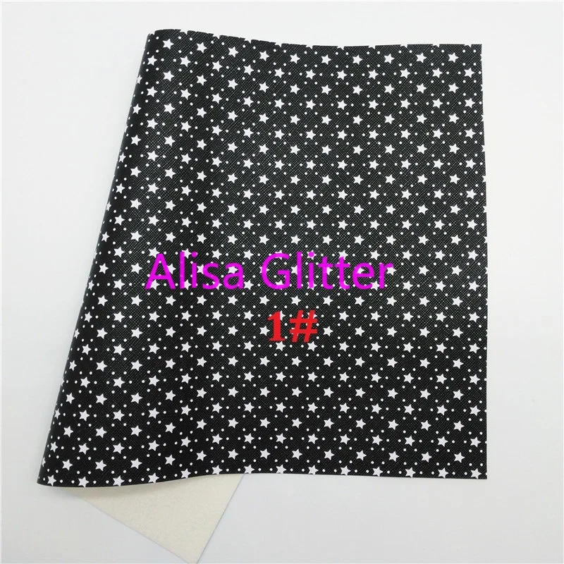 1 шт. ткань из искусственной кожи с принтом в горошек 21 х29 см | Дом и сад