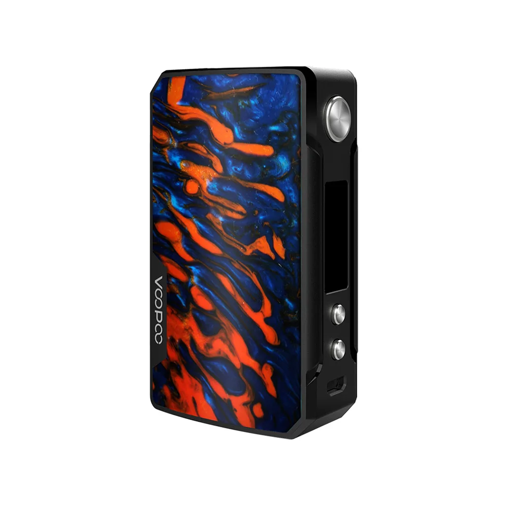 VOOPOO DRAG 157W TC Box MOD& VOOPOO DRAG 2 с US GENE chip контроль температуры электронная сигарета 157W 18650 box mod Vape - Цвет: B Flame Drag 2
