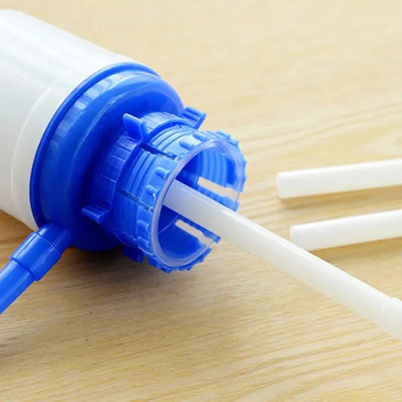 Ручной вакуумный пресс для питьевой воды съемная трубка инновационный ручной