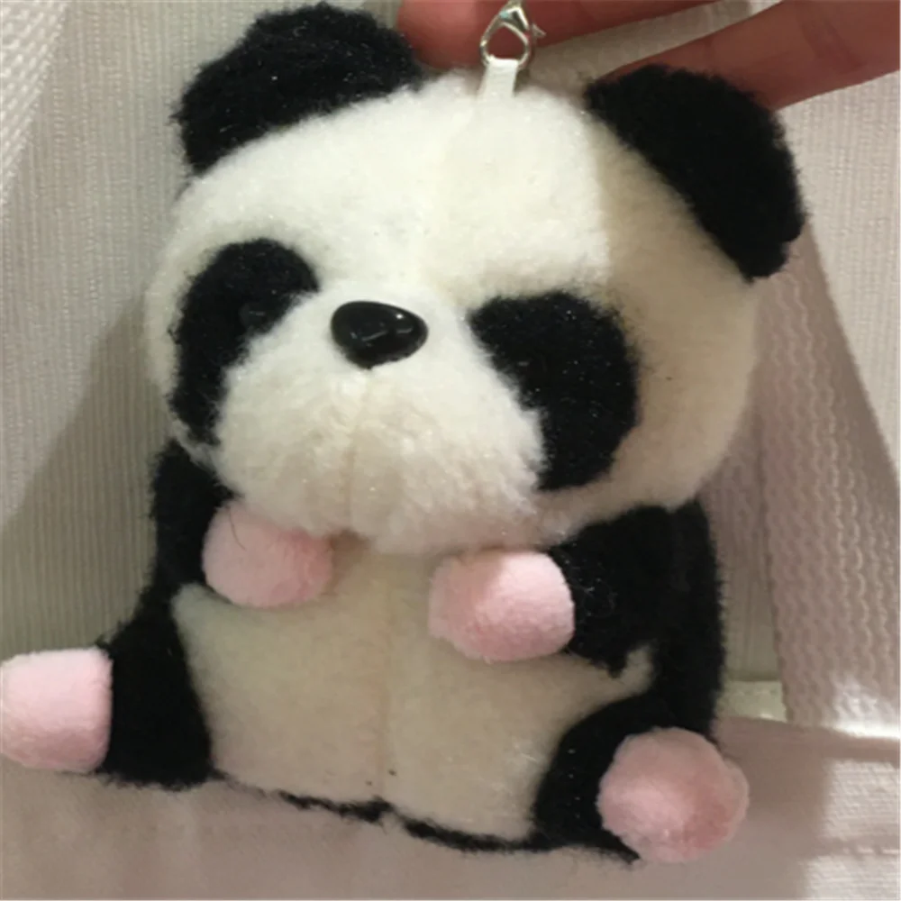 CUTE 11CM Stuffed Panda Accessories Doll Gift , Decoration Plush Toy