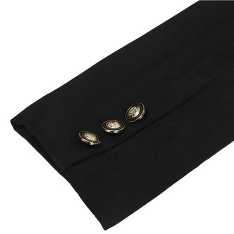 

Preppy Style Double Breasted Blazer Dress Women Long Sleeve A Line Pleated Dresses 2021 Spring Korean Style Ladies Mini Dress