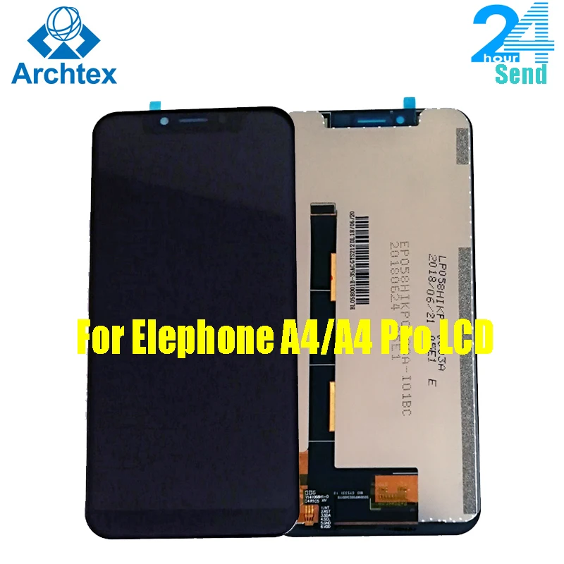 5 85 дюймов для оригинального Elephone A4 / Pro ЖК-дисплей + фотопанель цифровая Замена