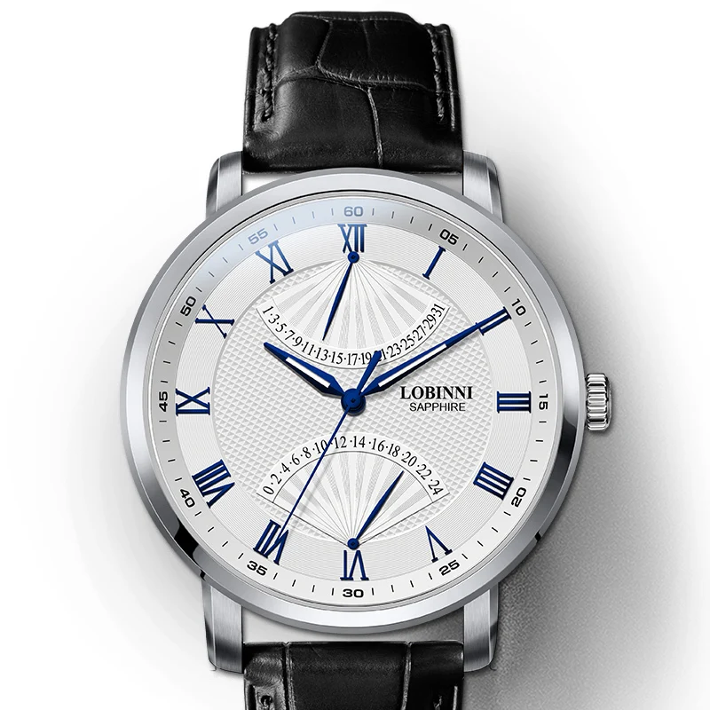 

Men's Watch Switzerland LOBINNI Luxury Brand Watch Men Sapphire Waterproof Auto Date reloj hombre Japan Miyota Movement L3602