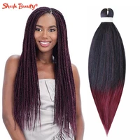 braid hair braid synthetic hair easy braiding hair extensions jumbo braids for women black yaki straight hair