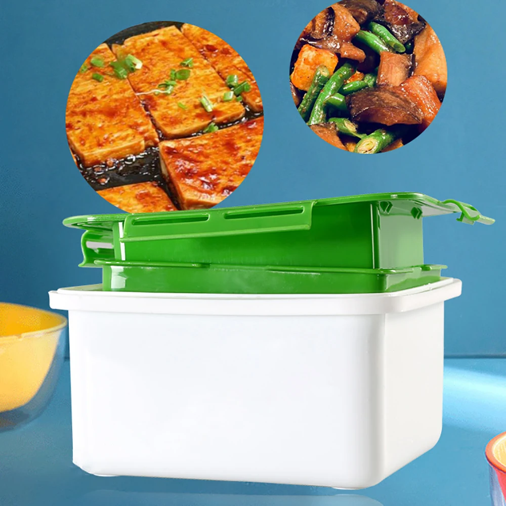

Tofu Press Tofu Draining Box Three Layers Tofu Drainer Tofu Press Mould Handmade Tofu Mold Tofu Making Kitchen Cooking Tool Set