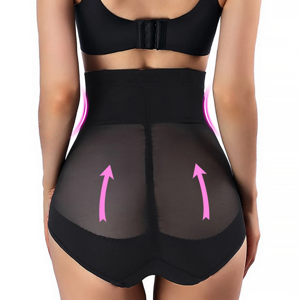 утягивающее белье с высокой талией корсет утягивающий M-3XL корректирующее