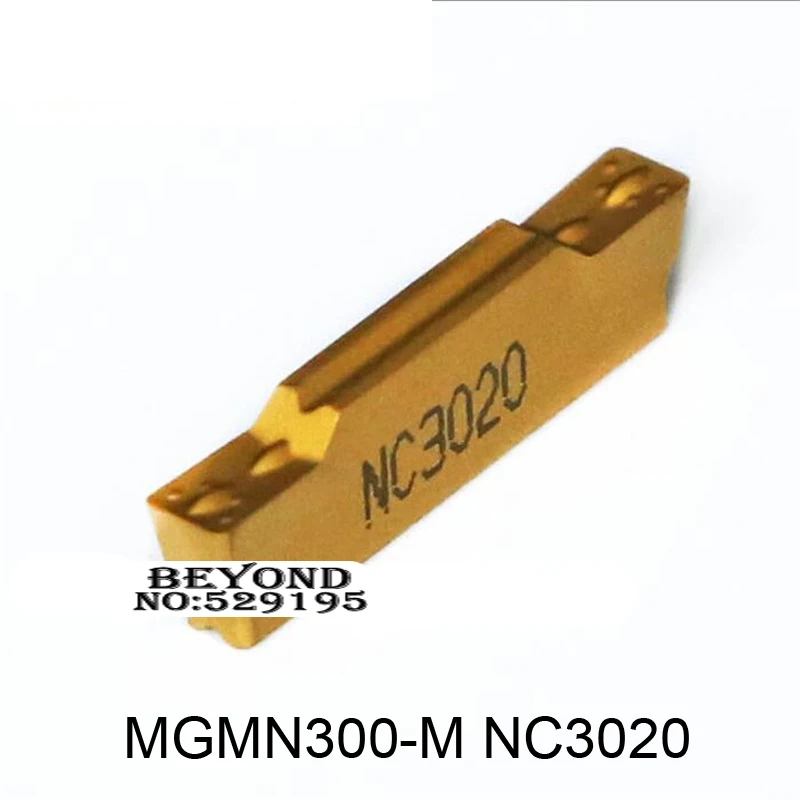 

Оригинальный MGMN300-M NC3020 обрабатывающая сталь MGMN300 MGMN 300 карбидная вставка для токарного станка резак 10 шт токарные инструменты