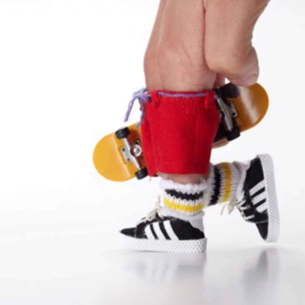 Забавная мини доска для пальцев игрушка скейтборда Детский скейтборд подарок