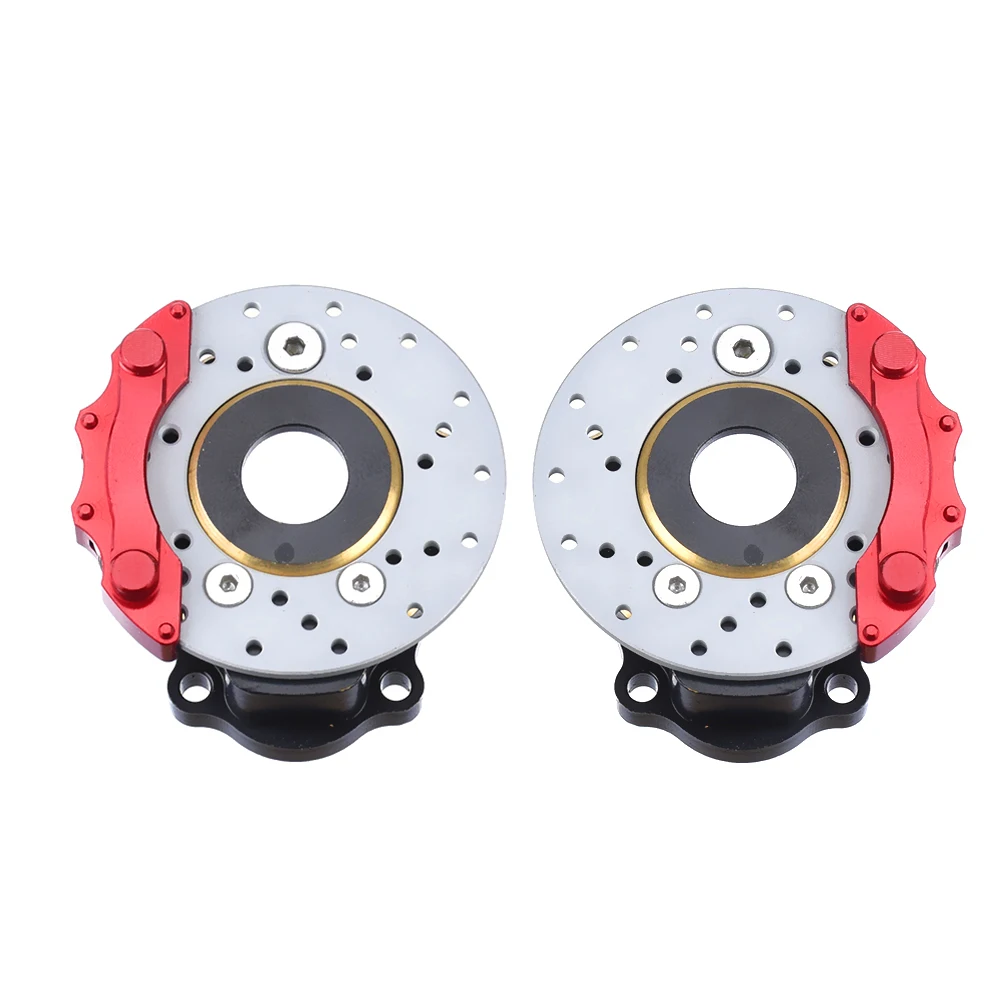 Латунная осевая крышка рулевого стакана и тормозной суппорт для 1/10 RC Crawler Car Traxxas