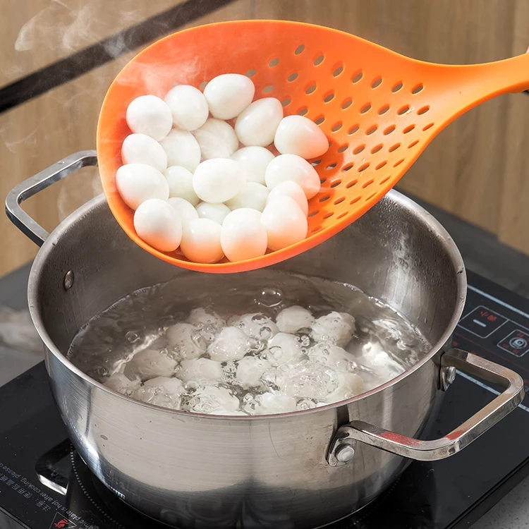 Кухонный Дуршлаг для овощей ситечко лапши нейлоновая ложка большой дуршлаг