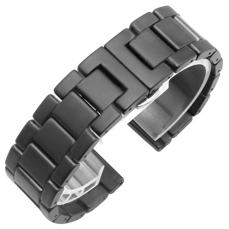 Ceramics watchband for Huawei GT2 GT strap glory magic dream with metal ceramic smart sports watch watch2 Pro bracelet  42 / 46m