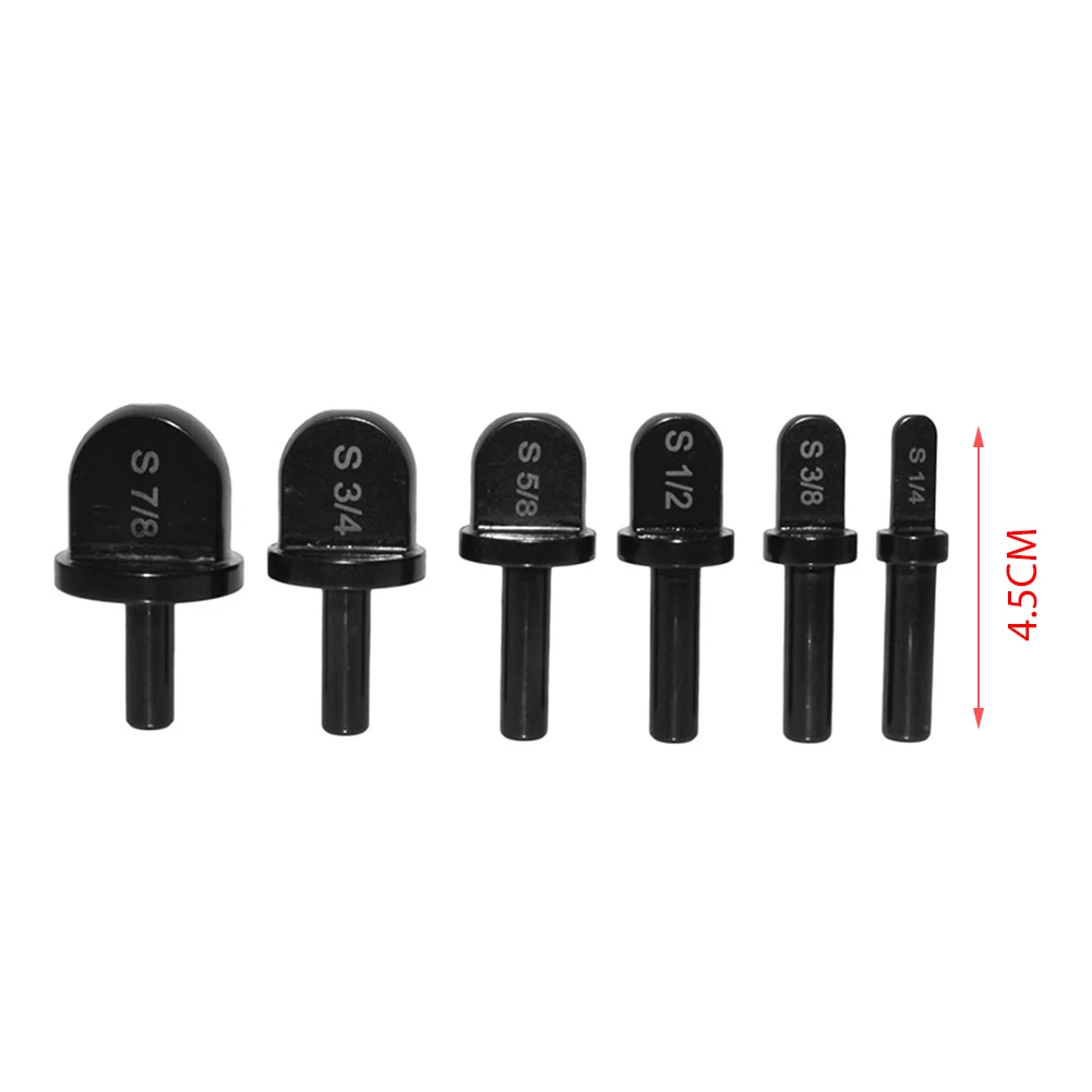 

6pcs Air Conditioner Copper Pipe Swaging Tool Round Handle Tube Expander Install Maintain Repair Maintenance Tool