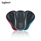 Мышь Logitech M185 Беспроводная офисная с USB-приемником, 1000DPI