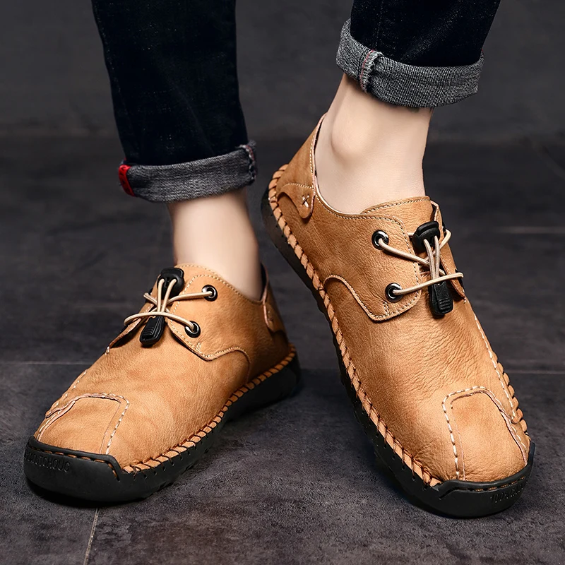 

Mens Sneakers Casual Shoe Casual Man Shoes Men For Mens Causal Male Leisure Sport Flat Leather Black Fashion Sports Hot Sale