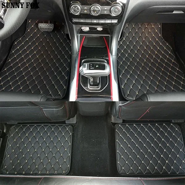 Универсальные автомобильные коврики чехол для Ford Edge Escape Kuga Fusion Mondeo Ecosport Focus Fiesta