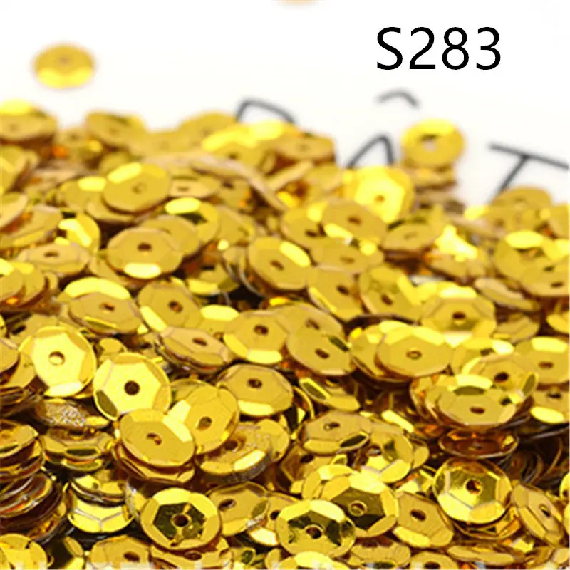 10 г/упак. 8 мм маленькая точка блестки пайетки для дизайна ногтей