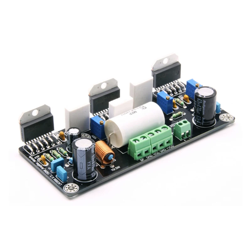Усилитель мощности LM3886 150 Вт аудио Плата 3 * LM3886T параллельные моно Hi-Fi Усилители