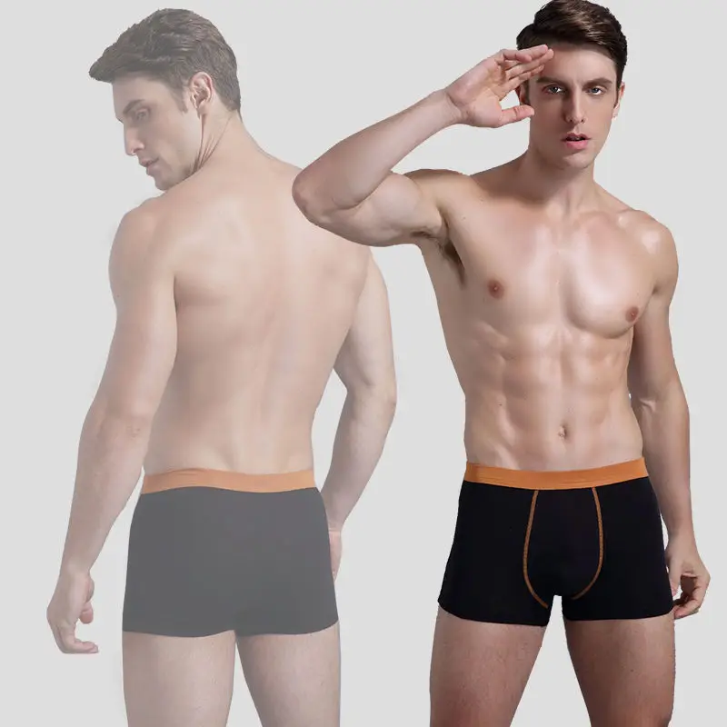

2 шт./комплект, мужские хлопковые трусы-боксеры