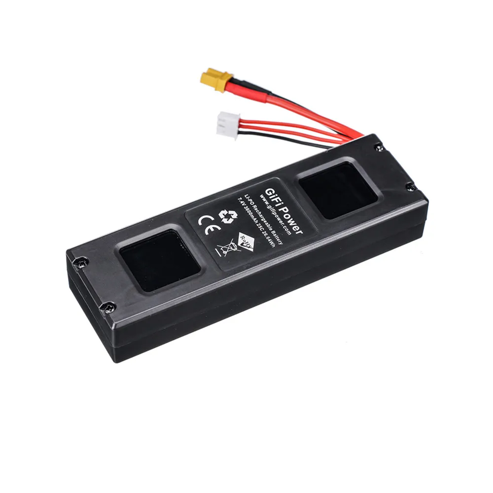 Обновленная батарея LiPo 3600 мАч 7 4 В для MJX Bug 3 Force 1 F100 Contixo F17 RC Дрон Квадрокоптер