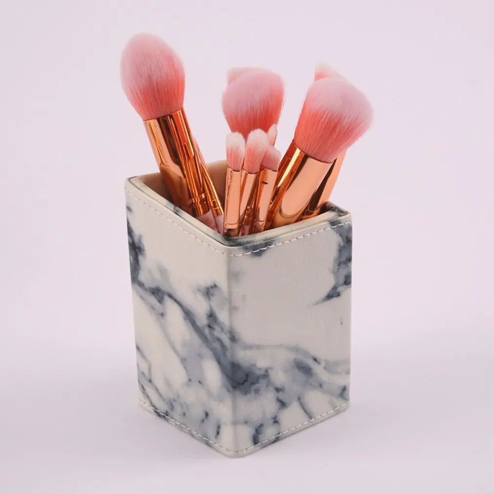 

10Pcs Marble Makeup Brush Beauty Makeup Set Eye Shadow Brush Blush Brush Makeup Brushes Set Beauty Tool