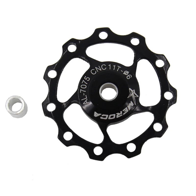 13T black 11 T/13 T подшипник из сплава на основе алюминия MTB горный велосипед задний переключатель передач велосипедный натяжной шкив колеса дорожный велосипед направляющие роликовые части велосипеда - Цвет: 13T black