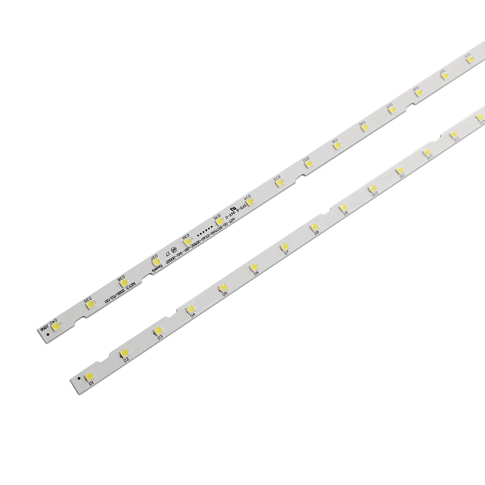 20pcsLED backlight strip 40 LED for Sam sung 55 &quotTV UN55NU7300F UE55NU7105 AOT_55_NU7300_NU7100 55NU710C BN96-45913A BN61-15485A |