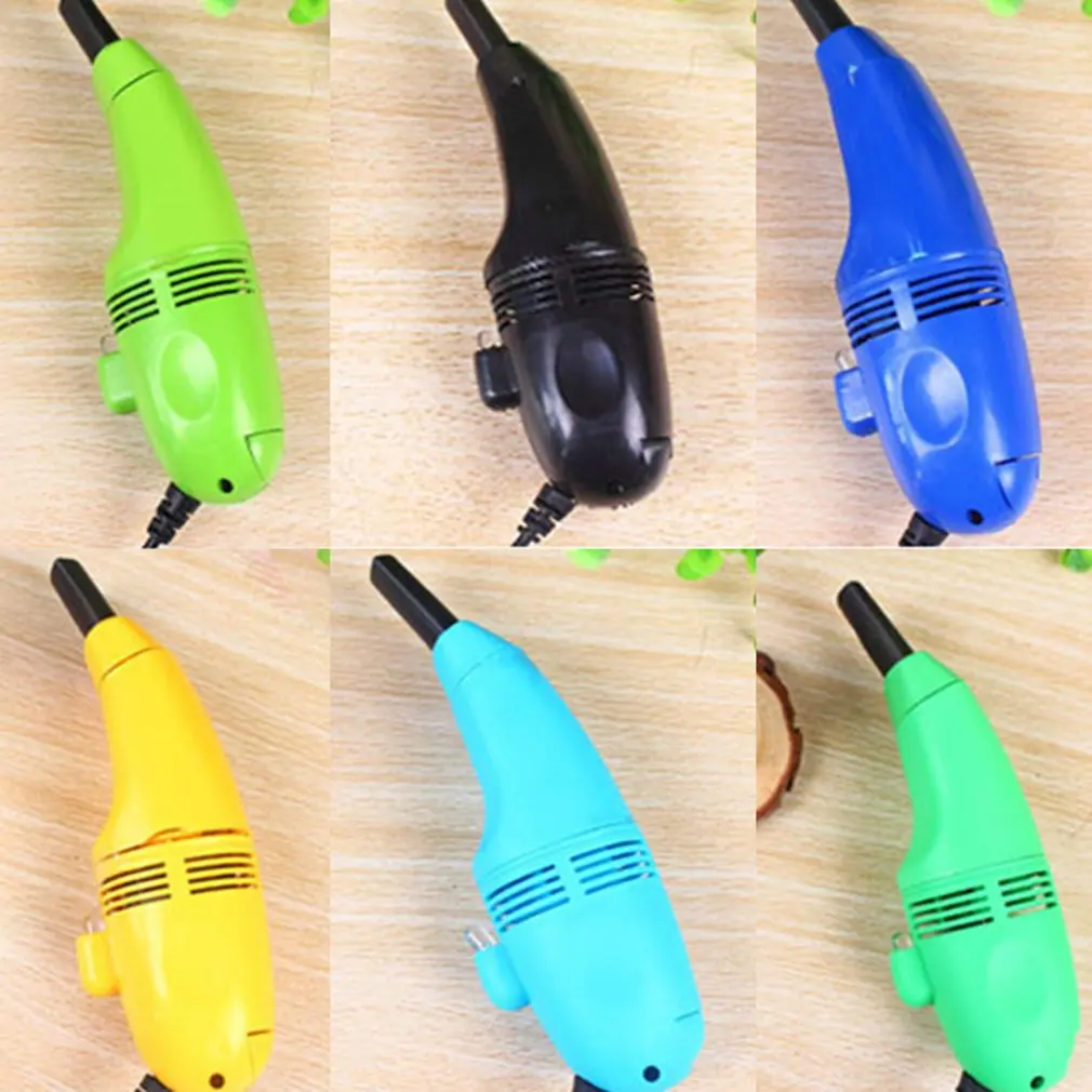 

1 Pcs Practical Portable Computer Vacuum USB Keyboard Cleaner PC Laptop Brush Dust Cleaning Kit Random Color
