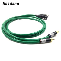 haldane pair carbon fiber rca to xlr balacned audio cable rca male to xlr female interconnect cable with mcintosh usa cable