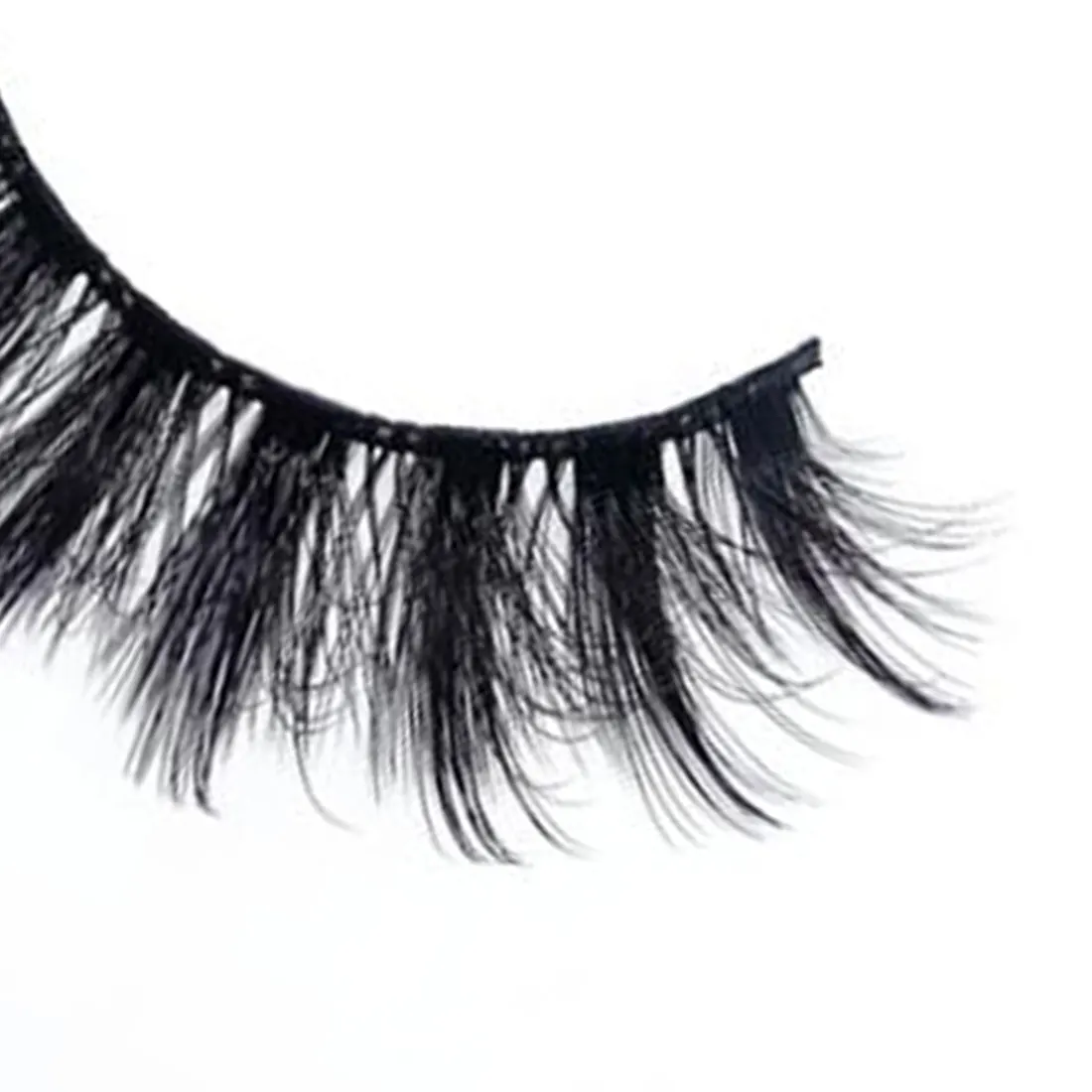 

Natural False Eyelashes 3D Mink Lashes 10 Pairs Fluffy Soft Wispy Volume Dramatic Long Cross Eyelash Extension Makeup