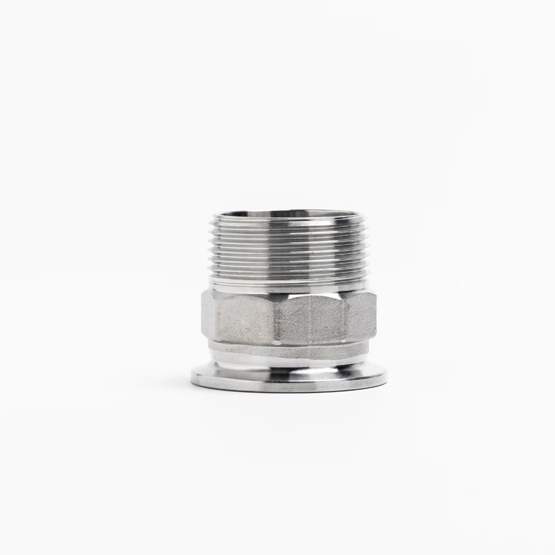 DN15 DN32 BSP Male 304 нержавеющая сталь шестигранный санитарный Соединитель с зажимом