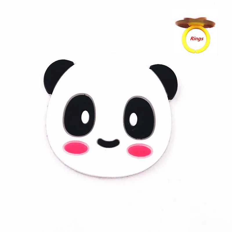 10 шт. оптовая продажа микс животных мультфильм палец кольца для детей подарки