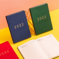 2022 a5 schedule notebook 365 days daily weekly management plan calendar book notepad stationery planner office school supplies
