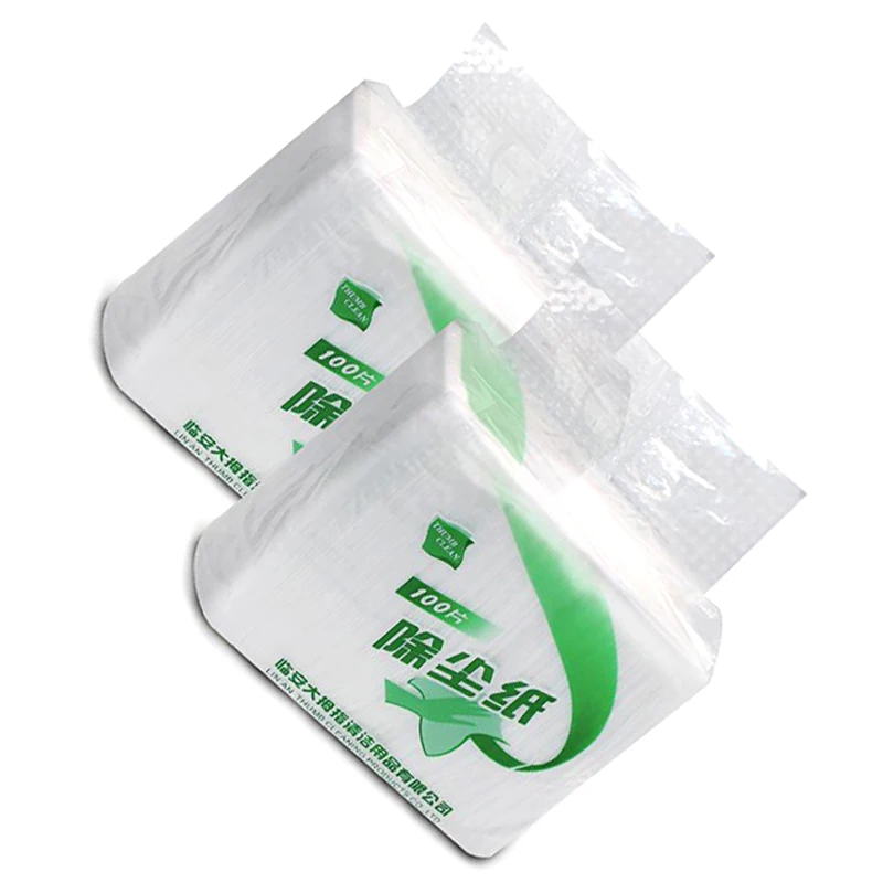 100 шт. одноразовые электростатические салфетки для удаления пыли |