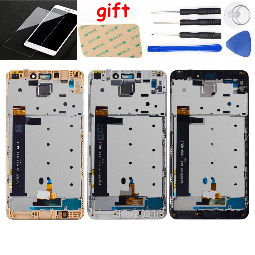 ЖК дисплей для Xiaomi Redmi Note 4 экран сенсорный MTK Helio X20 в сборе с рамкой|Экраны