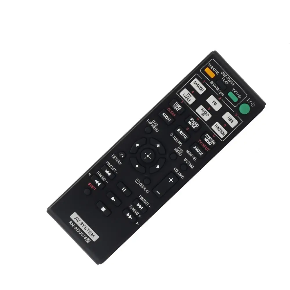Пульт дистанционного управления Управление RM ADU078 148764111 подходит для sony HBD TZ135 TZ530