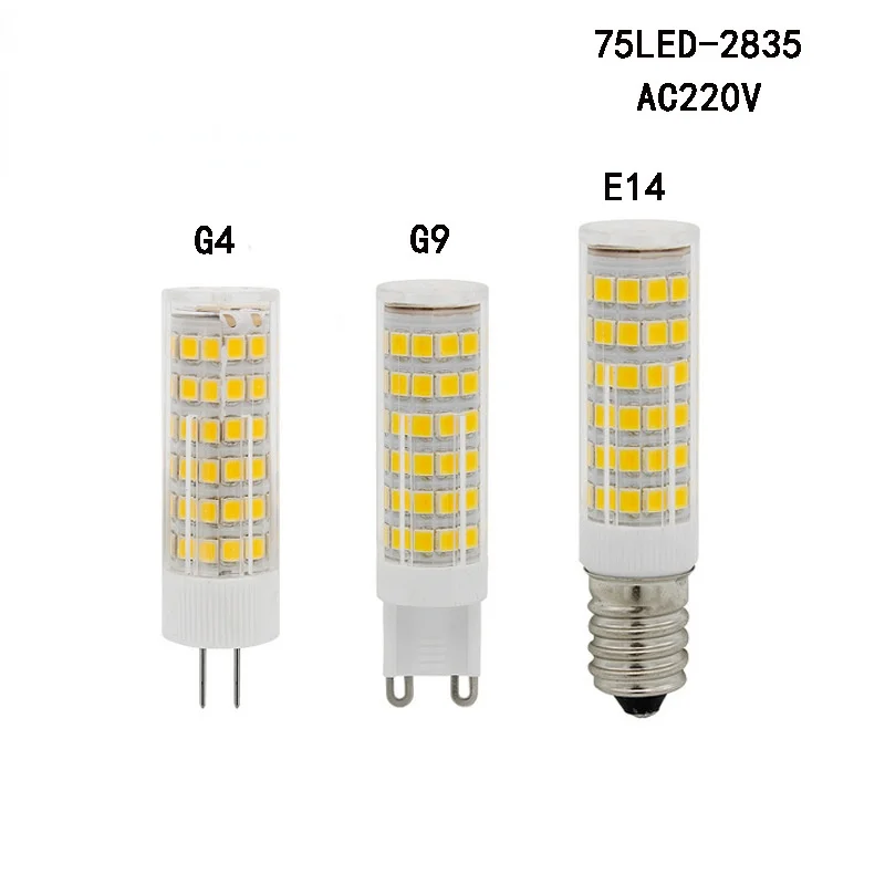 

10pcs G9 G4 E14 51 Lamp 5W 7W Ceramic Model Bulb Led Corn Lamp 220V Led Indoor Home Bulb IP44
