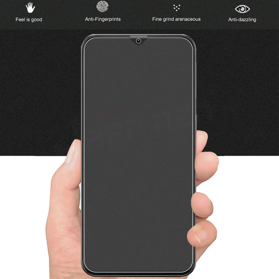 Матовое закаленное стекло для Samsung Galaxy A51 A50 A60 A20 A30 A40 A70 M20 A30s A50s A70s полное покрытие