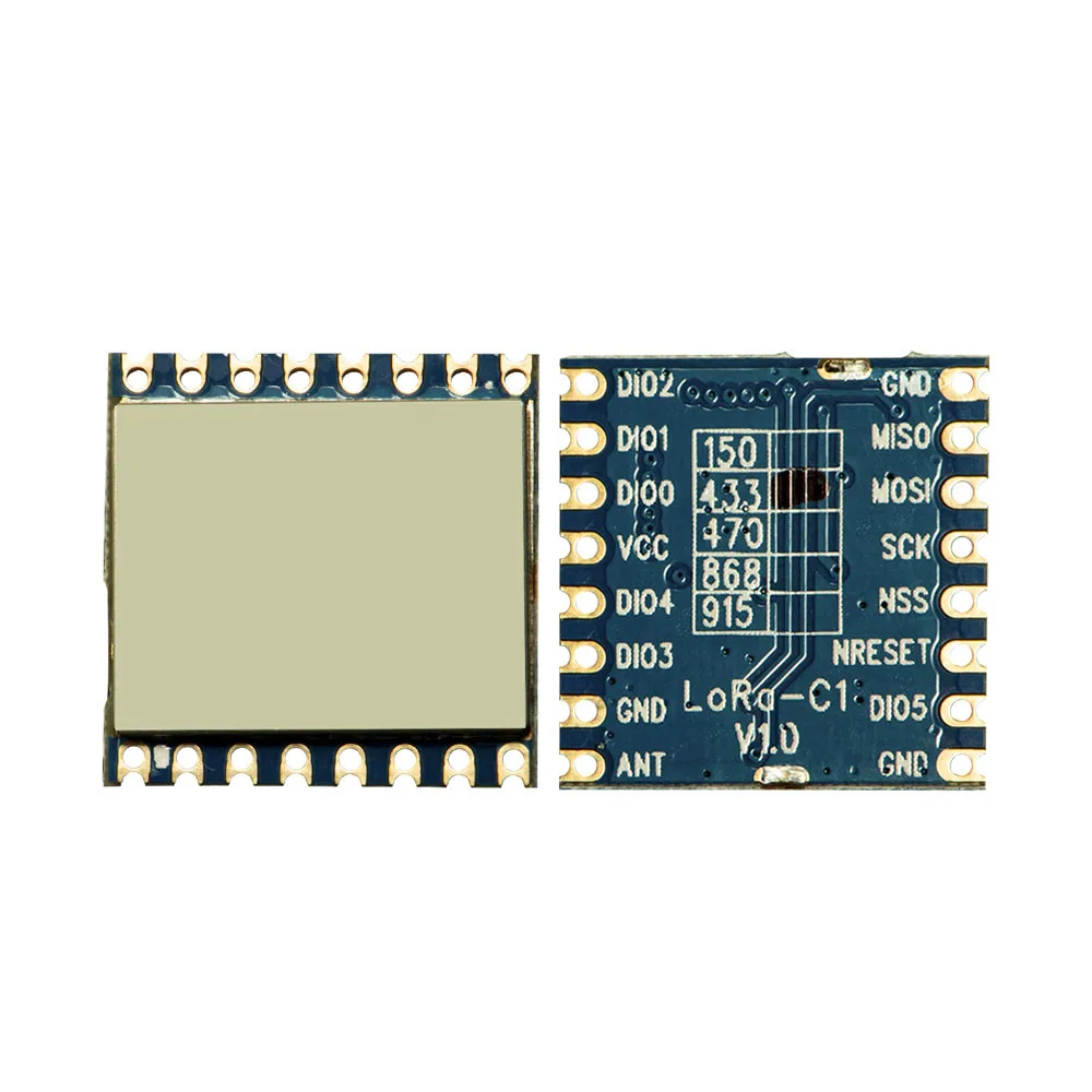 2 шт./лот LoRa1278-C1 100 мВт 4 км большой диапазон SX1278 LoRa Chip 433 МГц TX/RX беспроводной модуль