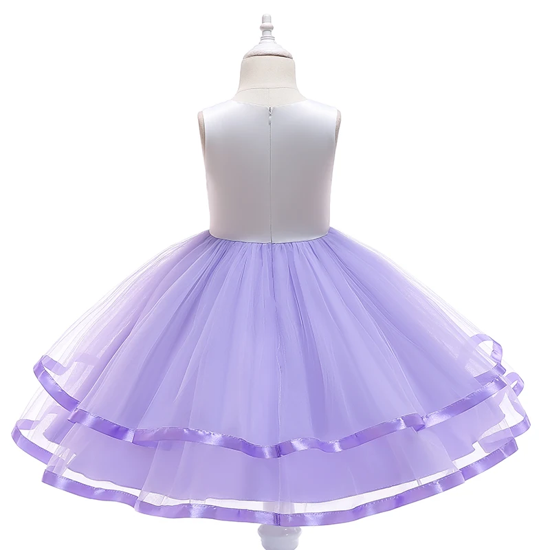 Комплект из 3 предметов платье с единорогом на Рождество день рождения косплей