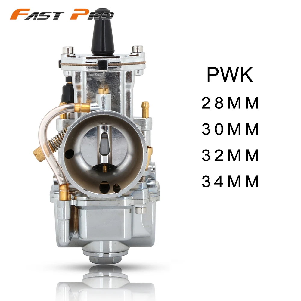 

Карбюратор для мотоцикла PWK 28, 30, 32, 34 мм, PWK28 для Keihin Mikuni Koso Power Jet для гоночных мотоциклов, внедорожных велосипедов, мотокроссов