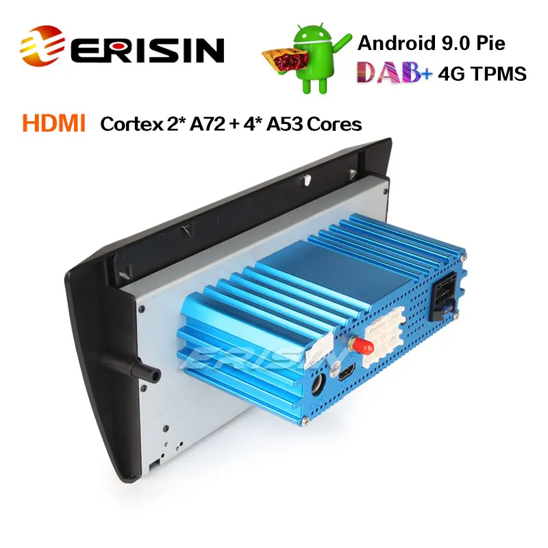 Erisin ES6290B 9 &quotAndroid 0 Авторадио USB DAB + GPS Navi Wifi для BMW 3 серии E90 E91 E92 E93 | Автомобили и