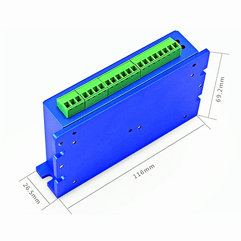 Драйвер серводвигателя LCDA257S + шаговый двигатель Nema23 57 с кодировщиком и кабелем 3 м