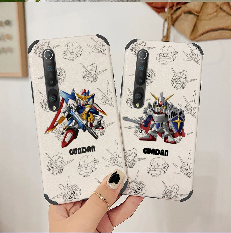 

Swordsman Gundam Phone Case For Xiaomi Mi 10 10lite 10Pro 10S lite Pro Liquid Silicone Cover